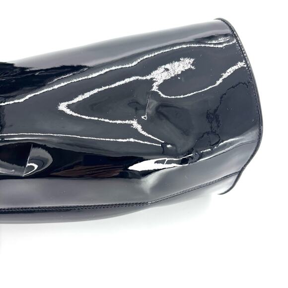 NEW Christian Louboutin Alleo 90 Patent Knee High Platform Boots 41 - Picture 7 of 9